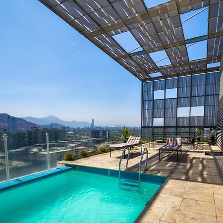 Tribeca Twin Room - Studio With Pool, Wifi, Ac Santiago de Chile Exteriör bild