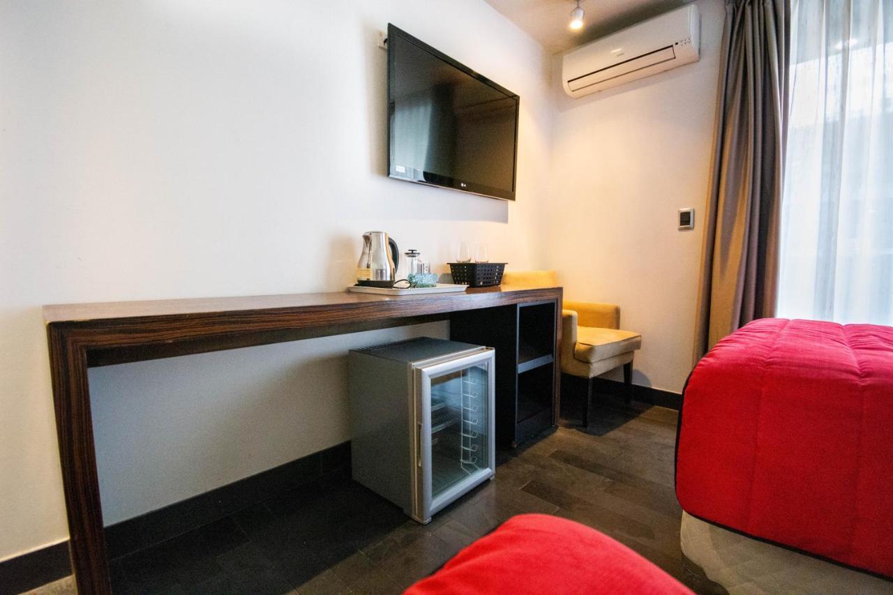 Tribeca Twin Room - Studio With Pool, Wifi, Ac Santiago de Chile Exteriör bild