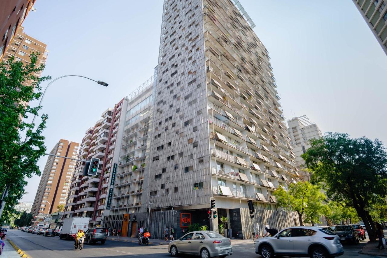 Tribeca Twin Room - Studio With Pool, Wifi, Ac Santiago de Chile Exteriör bild