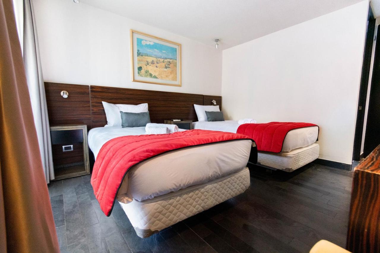 Tribeca Twin Room - Studio With Pool, Wifi, Ac Santiago de Chile Exteriör bild